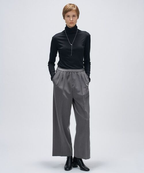 cloenc / クロエンス カットソー | 【手洗い可】ウール混ハイネックプルオーバー | 詳細18