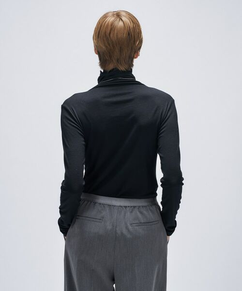 cloenc / クロエンス カットソー | 【手洗い可】ウール混ハイネックプルオーバー | 詳細21