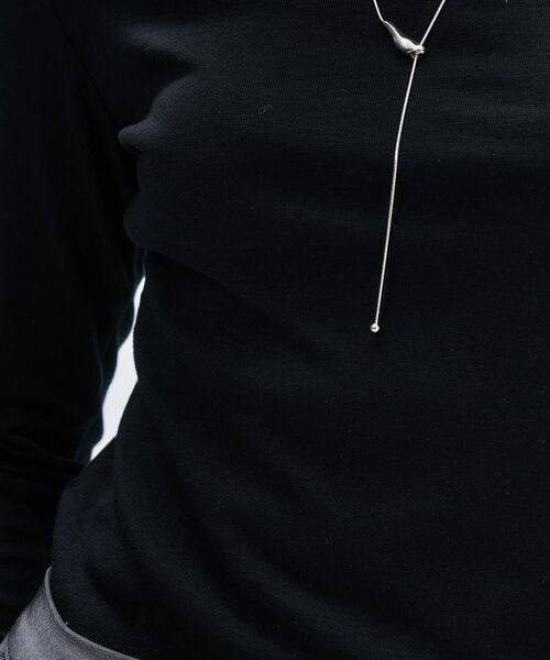 cloenc / クロエンス カットソー | 【手洗い可】ウール混ハイネックプルオーバー | 詳細22