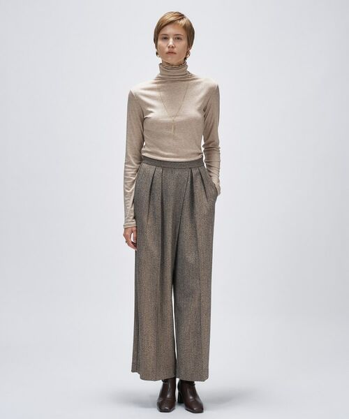 cloenc / クロエンス カットソー | 【手洗い可】ウール混ハイネックプルオーバー | 詳細6