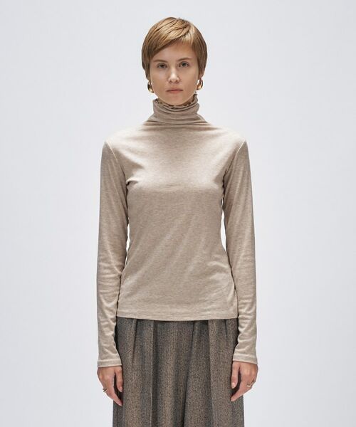 cloenc / クロエンス カットソー | 【手洗い可】ウール混ハイネックプルオーバー | 詳細7