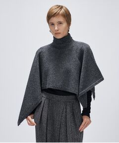 cloenc / クロエンス ニット・セーター | アシンメトリーニットポンチョ