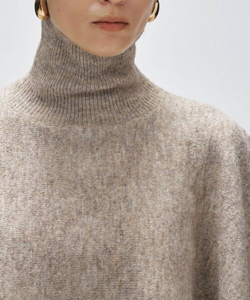 cloenc / クロエンス ニット・セーター | アシンメトリーニットポンチョ | 詳細10