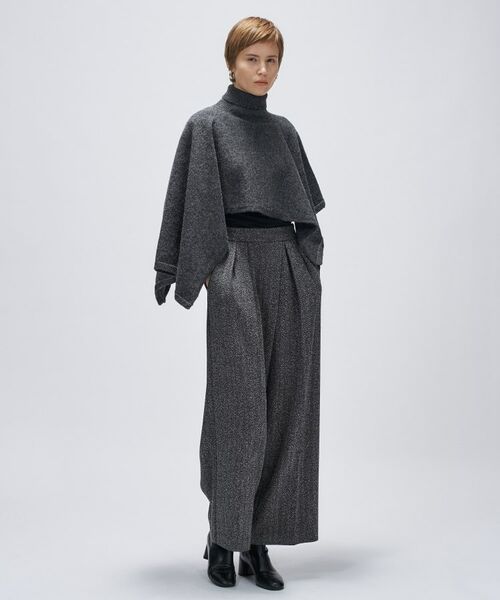cloenc / クロエンス ニット・セーター | アシンメトリーニットポンチョ | 詳細12