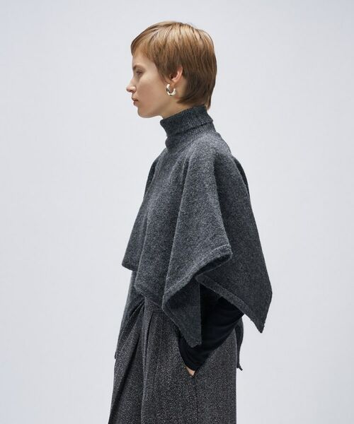 cloenc / クロエンス ニット・セーター | アシンメトリーニットポンチョ | 詳細14