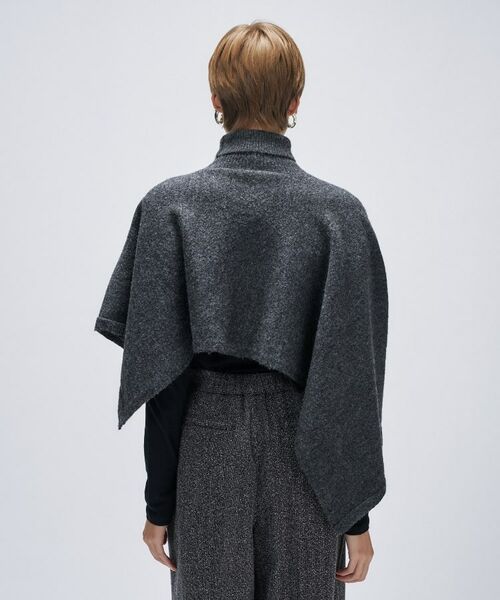 cloenc / クロエンス ニット・セーター | アシンメトリーニットポンチョ | 詳細15