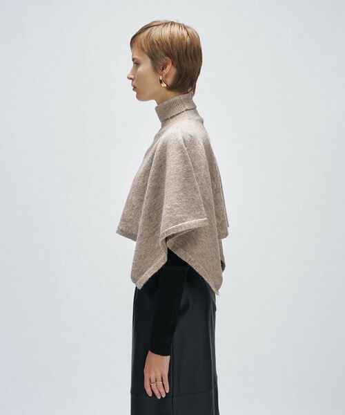 cloenc / クロエンス ニット・セーター | アシンメトリーニットポンチョ | 詳細4