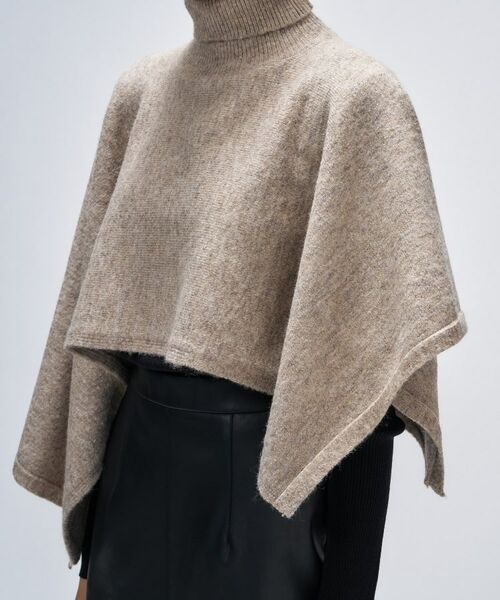 cloenc / クロエンス ニット・セーター | アシンメトリーニットポンチョ | 詳細7