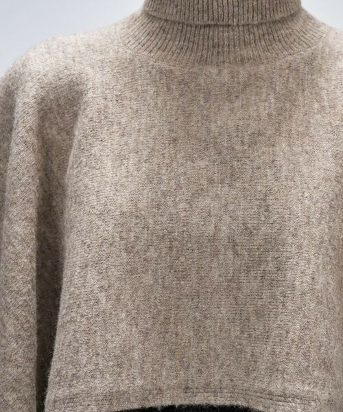 cloenc / クロエンス ニット・セーター | アシンメトリーニットポンチョ | 詳細8