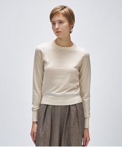 cloenc / クロエンス ニット・セーター | 【手洗い可】シルクカシミヤ混クルーニット