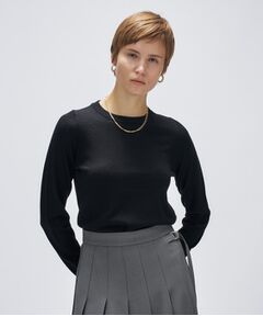 cloenc / クロエンス ニット・セーター | 【手洗い可】シルクカシミヤ混クルーニット