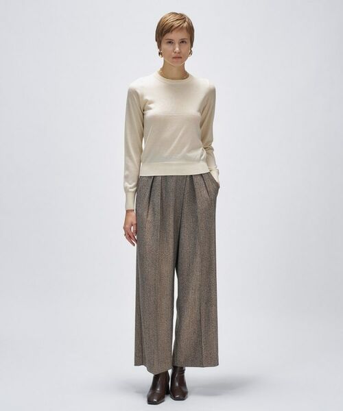 cloenc / クロエンス ニット・セーター | 【手洗い可】シルクカシミヤ混クルーニット | 詳細1