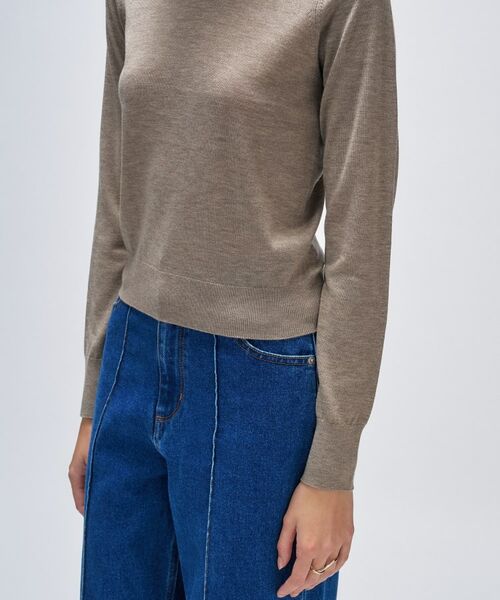 cloenc / クロエンス ニット・セーター | 【手洗い可】シルクカシミヤ混クルーニット | 詳細10