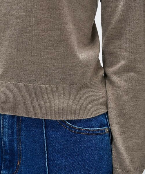 cloenc / クロエンス ニット・セーター | 【手洗い可】シルクカシミヤ混クルーニット | 詳細12