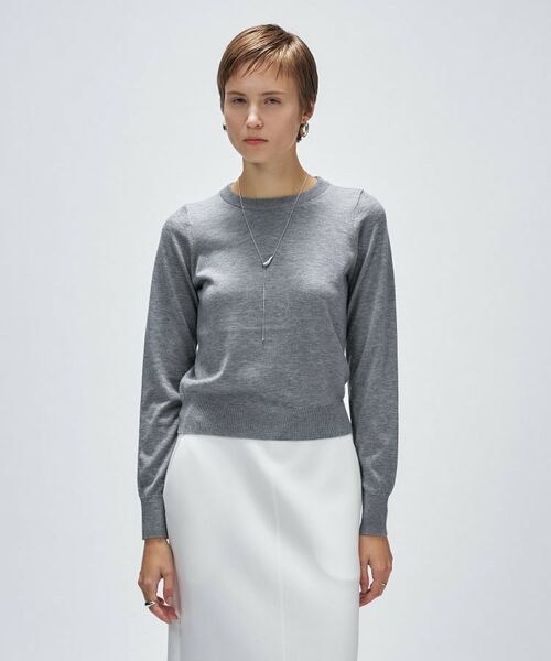 cloenc / クロエンス ニット・セーター | 【手洗い可】シルクカシミヤ混クルーニット | 詳細16