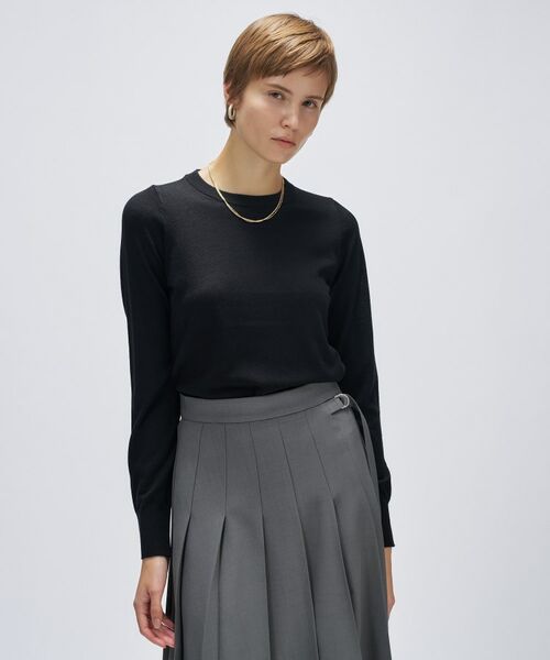 cloenc / クロエンス ニット・セーター | 【手洗い可】シルクカシミヤ混クルーニット | 詳細21
