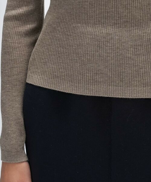 cloenc / クロエンス ニット・セーター | 【手洗い可】シルクカシミヤ混ハイネックニット | 詳細11