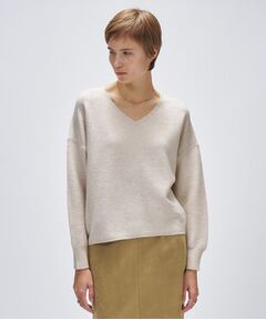 cloenc / クロエンス ニット・セーター | 【手洗い可】Vネックラメガターニット