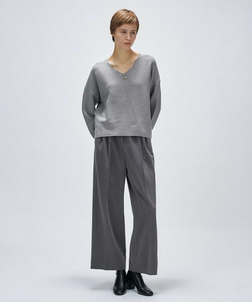 cloenc / クロエンス ニット・セーター | 【手洗い可】Vネックラメガターニット | 詳細11