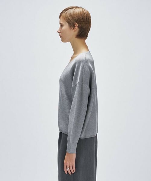 cloenc / クロエンス ニット・セーター | 【手洗い可】Vネックラメガターニット | 詳細13