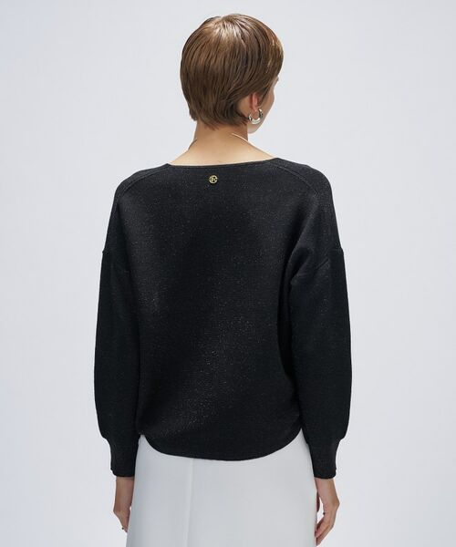 cloenc / クロエンス ニット・セーター | 【手洗い可】Vネックラメガターニット | 詳細27