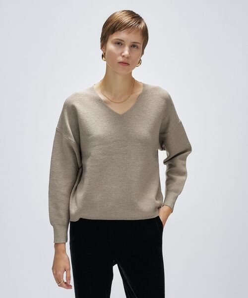cloenc / クロエンス ニット・セーター | 【手洗い可】Vネックラメガターニット | 詳細30