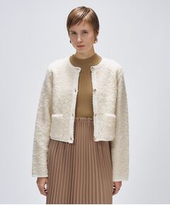 cloenc / クロエンス カーディガン・ボレロ | 【手洗い可】ブークレニットカーディガン