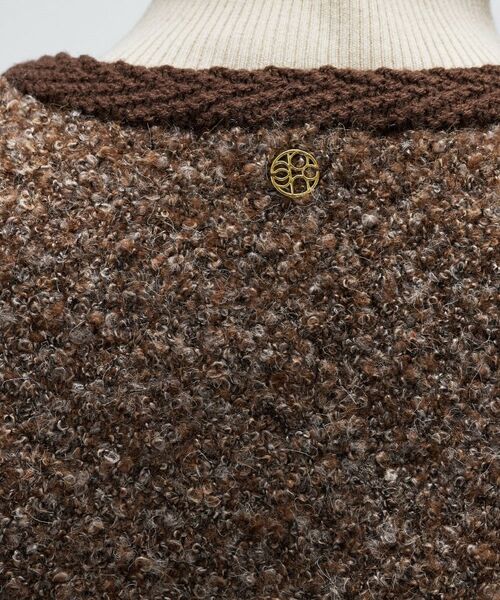 cloenc / クロエンス カーディガン・ボレロ | 【手洗い可】ブークレニットカーディガン | 詳細14