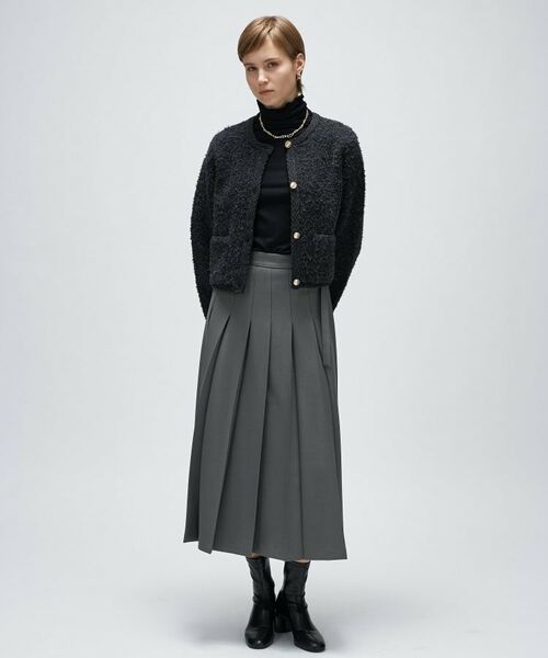 cloenc / クロエンス カーディガン・ボレロ | 【手洗い可】ブークレニットカーディガン | 詳細15