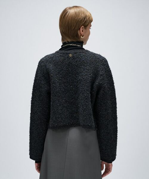 cloenc / クロエンス カーディガン・ボレロ | 【手洗い可】ブークレニットカーディガン | 詳細18