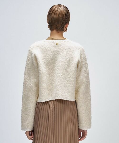 cloenc / クロエンス カーディガン・ボレロ | 【手洗い可】ブークレニットカーディガン | 詳細4