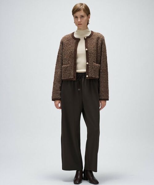 cloenc / クロエンス カーディガン・ボレロ | 【手洗い可】ブークレニットカーディガン | 詳細6