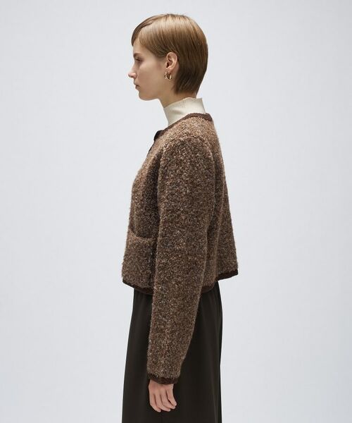 cloenc / クロエンス カーディガン・ボレロ | 【手洗い可】ブークレニットカーディガン | 詳細9