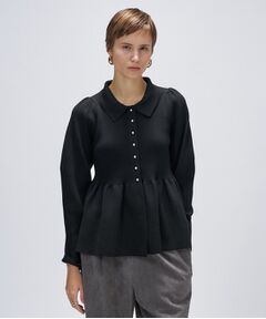 cloenc / クロエンス ニット・セーター | 【マシンウォッシュ】ペプラムニットプルオーバー