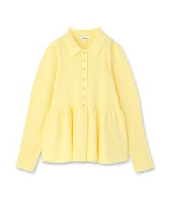 cloenc / クロエンス ニット・セーター | 【マシンウォッシュ】ペプラムニットプルオーバー