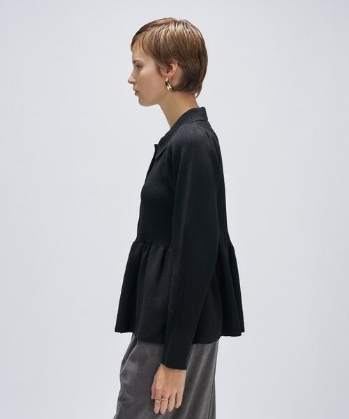 cloenc / クロエンス ニット・セーター | 【マシンウォッシュ】ペプラムニットプルオーバー | 詳細12