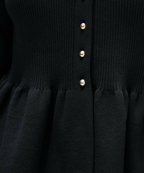 cloenc / クロエンス ニット・セーター | 【マシンウォッシュ】ペプラムニットプルオーバー | 詳細14