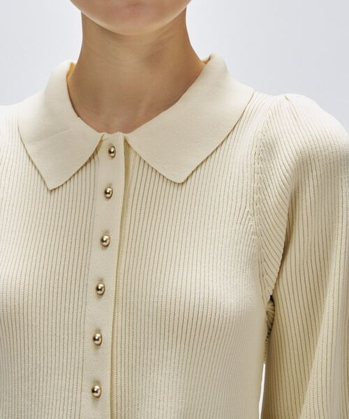 cloenc / クロエンス ニット・セーター | 【マシンウォッシュ】ペプラムニットプルオーバー | 詳細6