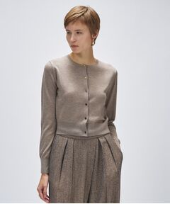 cloenc / クロエンス カーディガン・ボレロ | 【手洗い可】シルクカシミヤ混クルーネックカーディガン