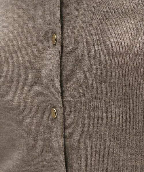 cloenc / クロエンス カーディガン・ボレロ | 【手洗い可】シルクカシミヤ混クルーネックカーディガン | 詳細14