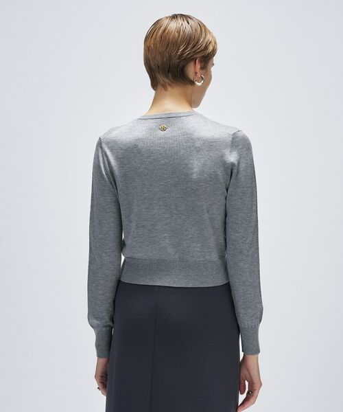 cloenc / クロエンス カーディガン・ボレロ | 【手洗い可】シルクカシミヤ混クルーネックカーディガン | 詳細18