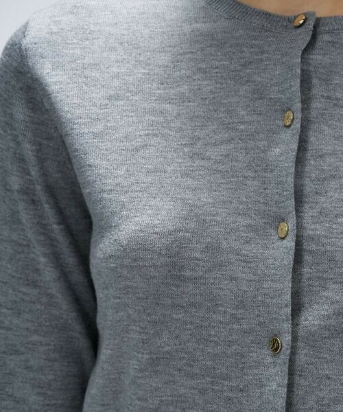 cloenc / クロエンス カーディガン・ボレロ | 【手洗い可】シルクカシミヤ混クルーネックカーディガン | 詳細19
