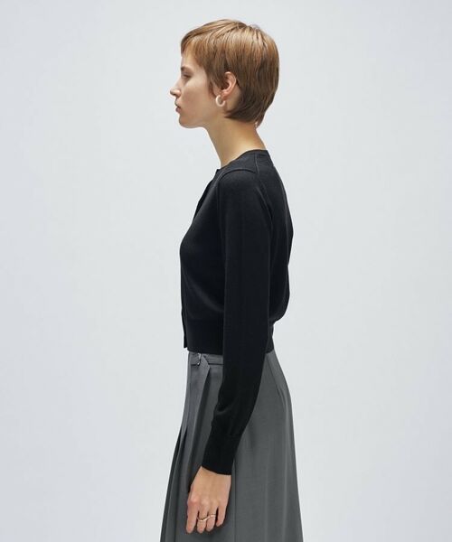 cloenc / クロエンス カーディガン・ボレロ | 【手洗い可】シルクカシミヤ混クルーネックカーディガン | 詳細21