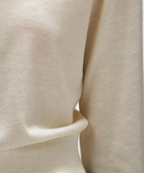 cloenc / クロエンス カーディガン・ボレロ | 【手洗い可】シルクカシミヤ混クルーネックカーディガン | 詳細5