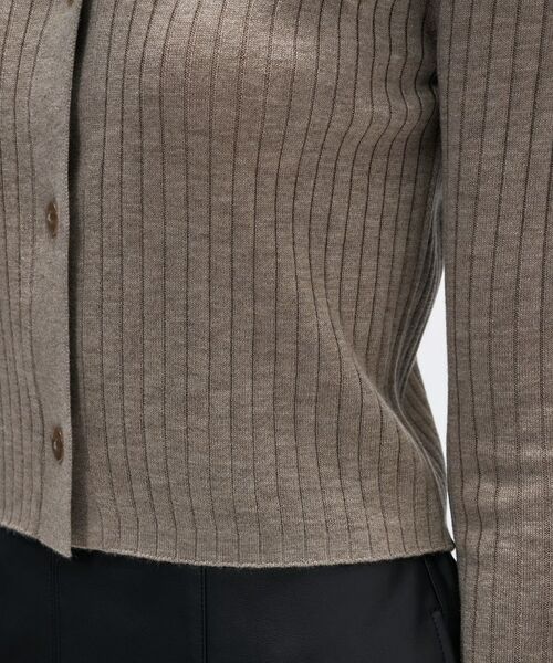 cloenc / クロエンス カーディガン・ボレロ | 【手洗い可】シルクカシミヤ混ポロカーディガン | 詳細11