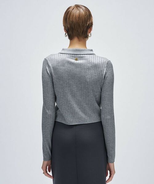 cloenc / クロエンス カーディガン・ボレロ | 【手洗い可】シルクカシミヤ混ポロカーディガン | 詳細18