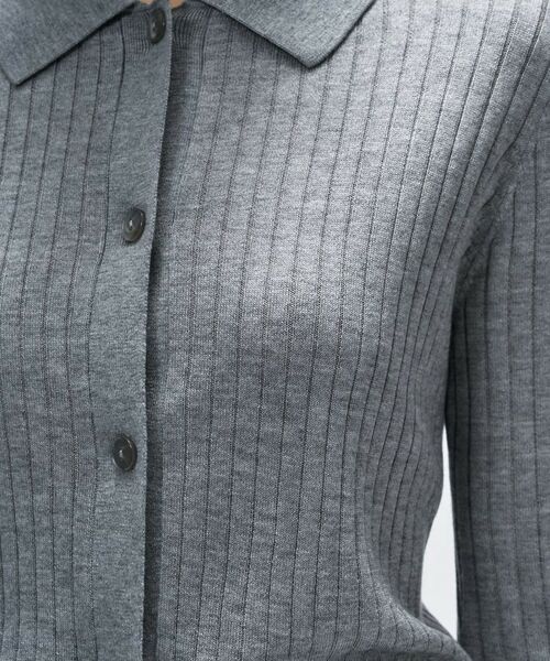 cloenc / クロエンス カーディガン・ボレロ | 【手洗い可】シルクカシミヤ混ポロカーディガン | 詳細19