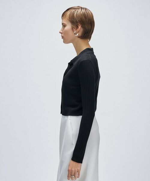 cloenc / クロエンス カーディガン・ボレロ | 【手洗い可】シルクカシミヤ混ポロカーディガン | 詳細22