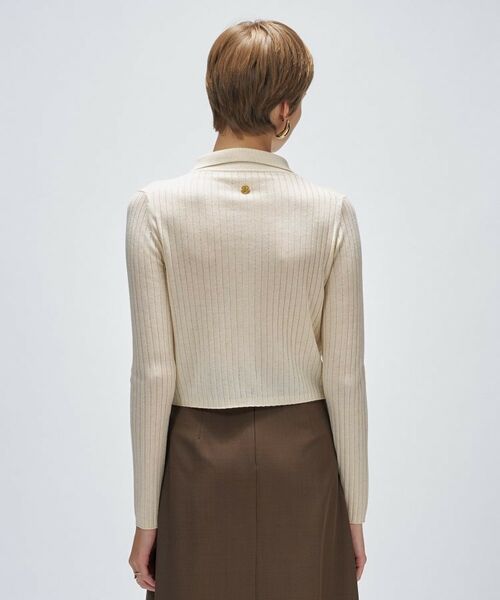 cloenc / クロエンス カーディガン・ボレロ | 【手洗い可】シルクカシミヤ混ポロカーディガン | 詳細4