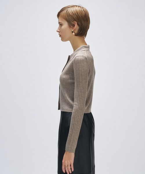 cloenc / クロエンス カーディガン・ボレロ | 【手洗い可】シルクカシミヤ混ポロカーディガン | 詳細8